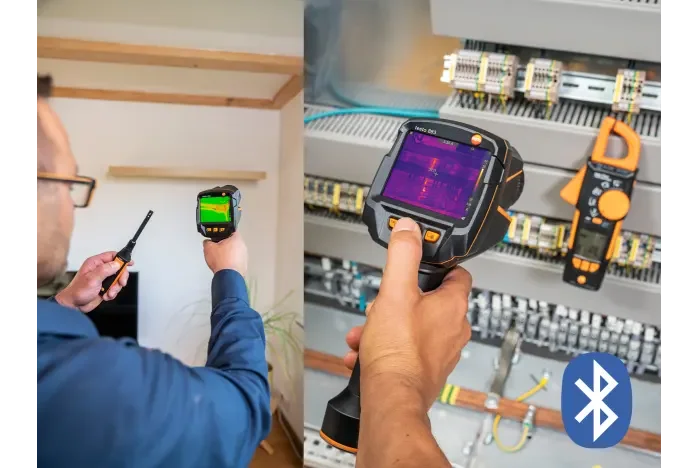 کاربرد دوربین حرارتی ترموویژن تستو مدل Testo 883-1